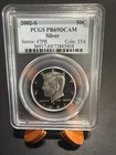 2002-S Silver Kennedy Half Dollar PCGS PR69DCAM Proof 50C