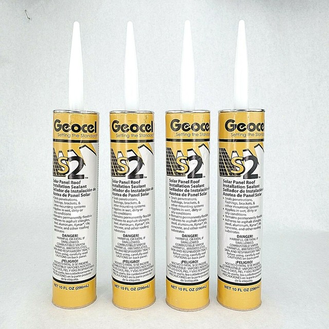 1 Tube Geocel Sealant 2300 Clear Pro Construction Adhesive Caulk 10oz