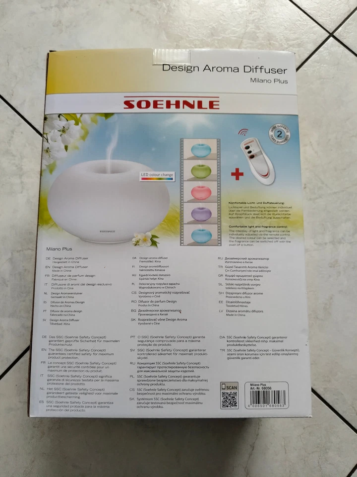 diffusore aromi Soehnle Milano Plus Aroma Diffusore con telecomando - Immagine 3 di 3