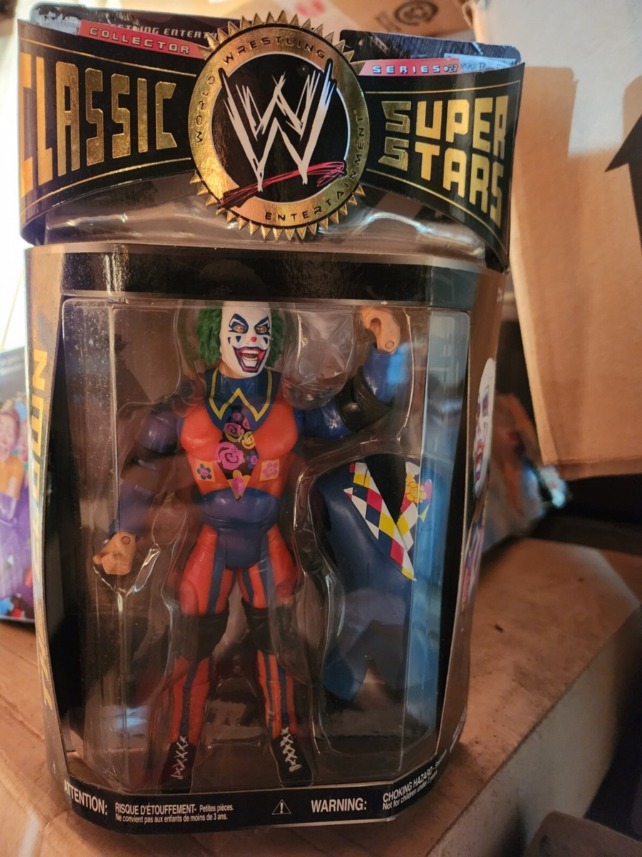WW EVIL DOINK THE CLOWN CLASSIC SUPERSTARS ACTION FIGURE JAKKS