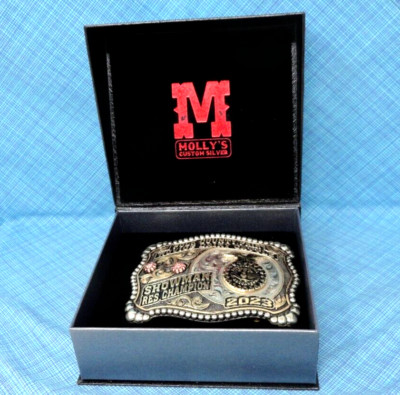 FFA Dairy Cattle Novice Showman ResChampion Belt Buckle Polk County Fair .MCS012