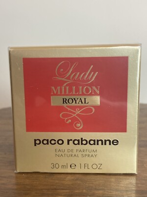 Paco Rabanne LADY MILLION ROYAL Eau de PARFUM 1.0fl oz/30ml NEW & SEALED