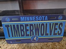 MINNESOTA TIMBERWOLVES NBA BASKETBALL CAR AUTO LICENSE PLATE NEW