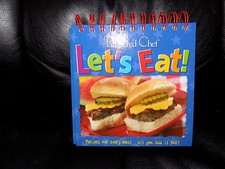 The Pampered Chef "Let's Eat " Kids Standing Spiral Flip Cookbook EUC