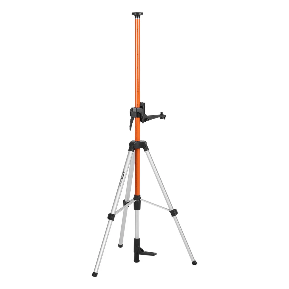 VEVOR Laser Level Tripod 1/4"-20 & 5/8"-11 Thread 40.94-133.85 in Height Adjust