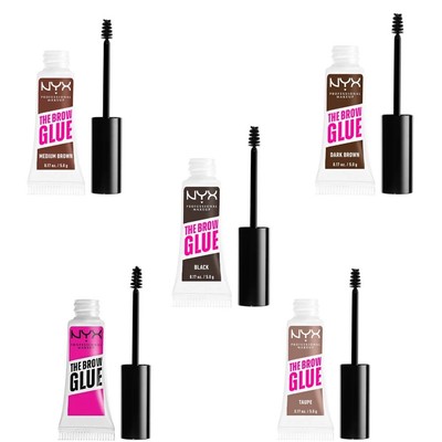 NYX PROFESSIONAL MAKEUP The Brow Glue Tinted Extreme Hold Eyebrow Gel