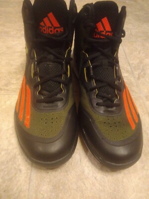 ADIDAS TITLE RUN MENS S84203 BLACK LACE UP BASKETBALL SHOES SNEAKER SZ 12  New | eBay