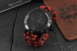 garmin paracord watch band