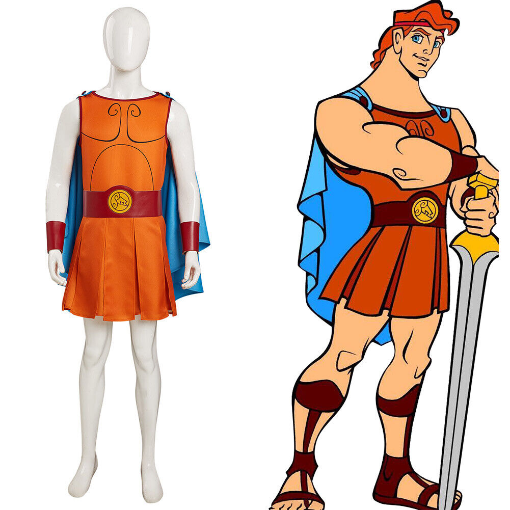 Hercules Cosplay Costume Outfits Halloween Carnival Suit Gifts