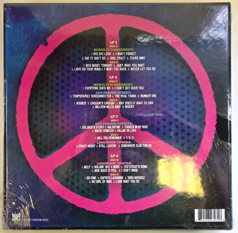 Enuff Z'nuff – Never Enuff: Rarities & Demos LP Album vinyl 4 x record boxset - Image 3 of 4