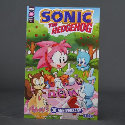 Sonic The Hedgehog AMY'S 30TH ANNV Cvr C 1:10 IDW Comics JUL231211 Hernandez