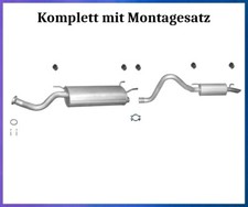 Auspuffanlage für Toyota Land Cruiser 100 2.4 TD 150KW Auspuff Montagesatz