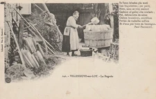 Villeneuve-sur-Lot : la Bugado - la lessive