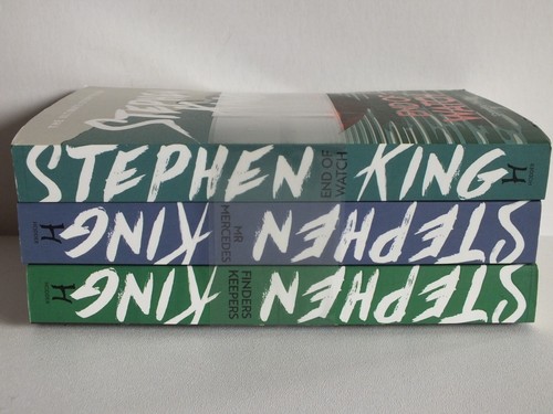 The Bill Hodges Trilogy Stephen King 3 Books Collection Set Mr Mercedes, Finders