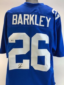 saquon barkley jersey signed