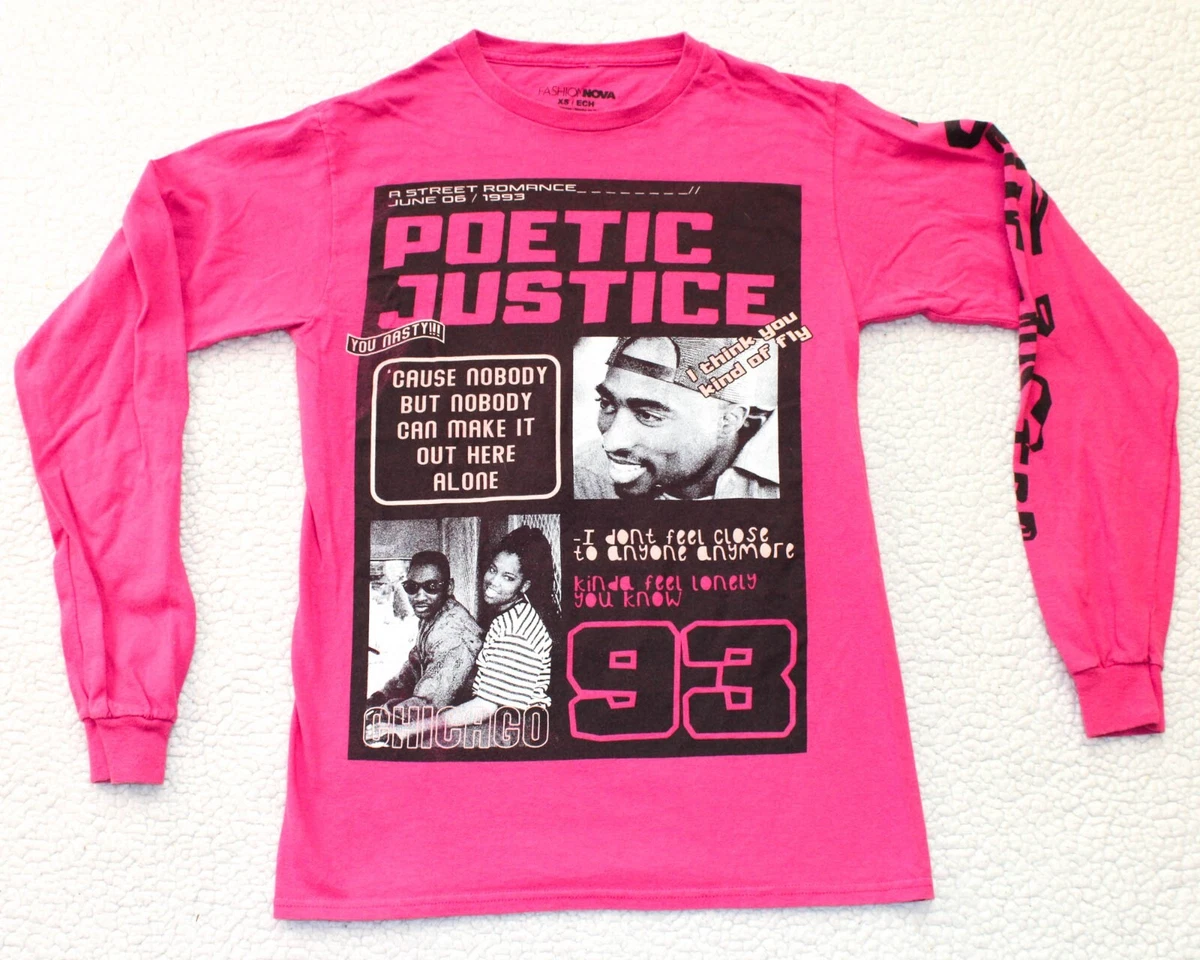 Pink poetic hotsell justice shirt