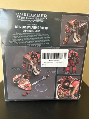 JOYTOY 1/18 动作玩偶 Blood Angels Crimson Paladins Squad Crimson Paladin 3 - 第 2 张/共 3 张