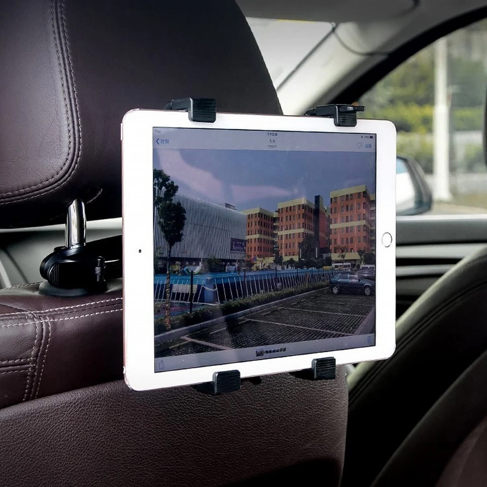 Holder Mount For All Tablet & iPad (7" TO 11") UniversalCar Back Seat Headrest - Image 2 of 4