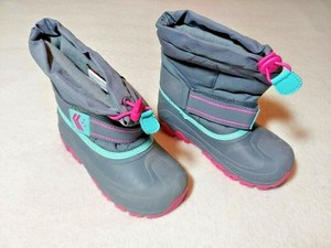 Target Thermolite Niñas Gris Y Rosa Impermeable Invierno Botas De Nieve  Talla 2 GUC | eBay