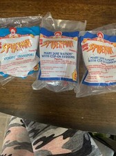 Vintage Marvel Spider-Man Lot Of 5 McDonalds Happy Meal Toys 1995