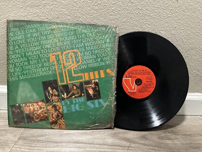 PHILIPPINES LP 12'' 33 RPM VG+ 12 Hits By The BIG SIX jun polistico, odd & ends
