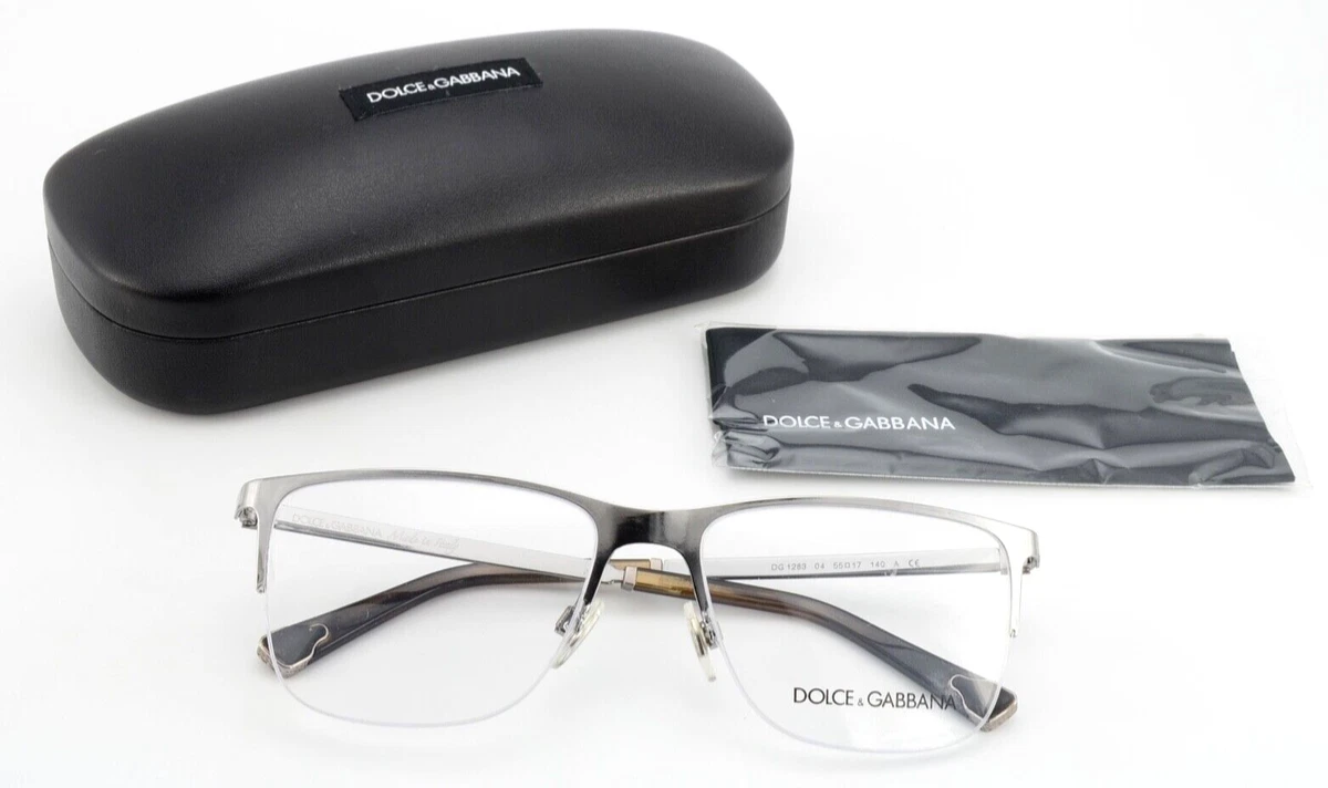 Dolce & Gabbana Eyeglasses Rectangular Half Rim Black DG 1110 01 52 17 135 Dolce & Gabbana DG 1110 119 Eyeglasses Frames Womens Brown  main image 4