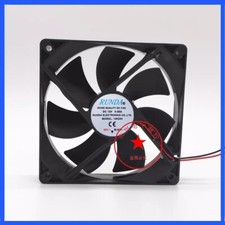 RUNDA 12025H DC12V 0.5A 12CM 2-Wire Silent Cooling Fan