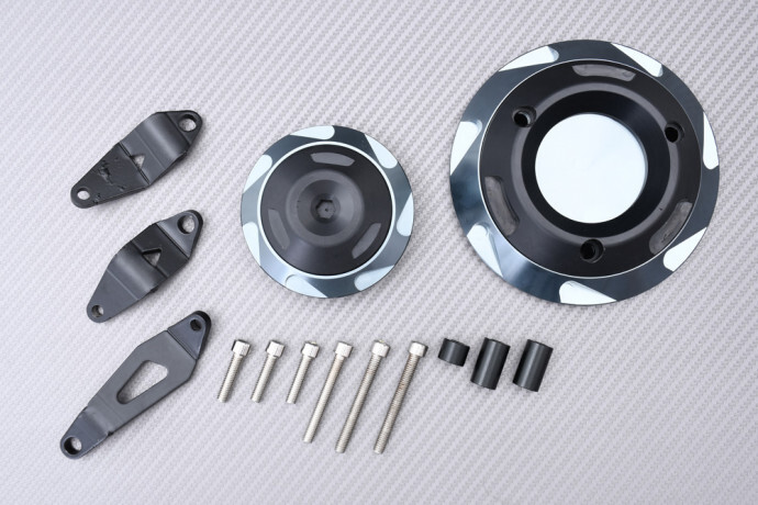 Protection carter moteur titane antichoc pour Kawasaki Z500
