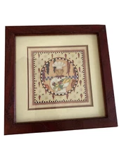 Garden Ridge La Cuisine Chef Chili Pepper Framed Art Print Kitchen Decor 8x8