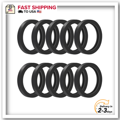 #ad 10pcs Gas Can Spout Gaskets Rubber Ring Replacement Cangaskets Fuel Washer Seals $6.88