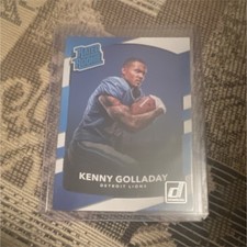 Donruss 2017 Panini Kenny Golladay #325 Detroit Lions Rated Rookie Football Card. rookie card picture