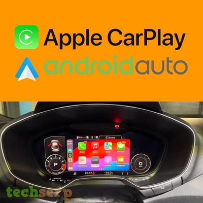 For Audi TT TTS TTRS 2015-2024 Apple CarPlay + Android Auto Activation Kit