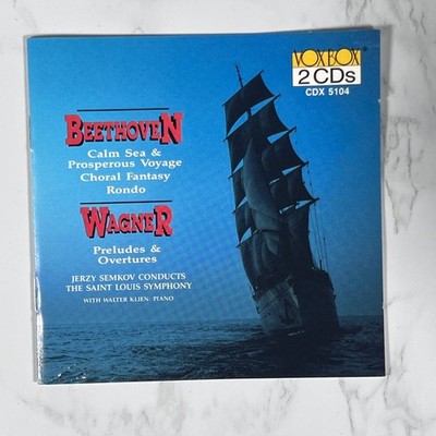 Beethoven / Wagner CDX 5104 2CD Classical Vox Box Saint Louis Symphony