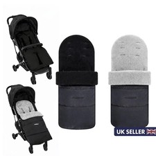 Black Universal Warm Baby Toddler Footmuff Cosy Toes Liner Buggy Pram Stroller