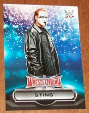 2016 Topps Wrestling Wrestlemania STING Card-4