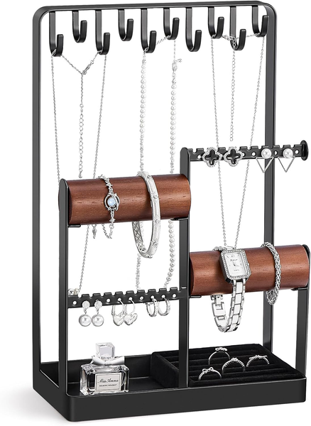 SchmuckstäNder Armbandhalter FüR Ohrring Ketten ArmbäNder, Schmuck Organizer Sch-image