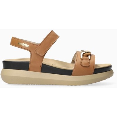 MEPHISTO - FLAVY BRANDY - DAMEN SANDALE MIT LEDERRIESSEN LEDER