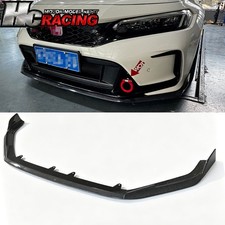 3x Carbon Fiber Front Bumper Lip Kit For 2023up Honda Civic Fl5 Type-r Ag Style 3x Carbon Fiber Front Bumper Lip Kit For 2023up Honda Civic Fl5 Type-r Ag Style