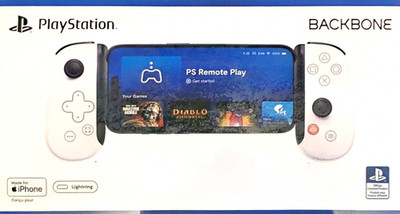 Backbone One PlayStation Edition Mobile Controller for iPhone Lightning, White