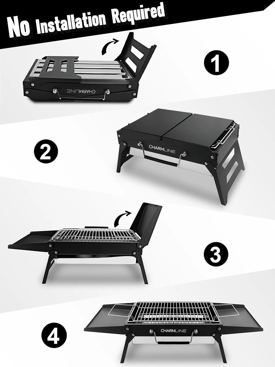 Charmline Portable Charcoal Grill
Opens in a new window or tab
