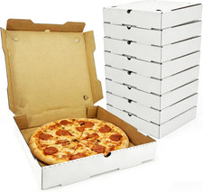 Pizza Boxes 12 x 12 x 2 12 Pack Ventilated and durable,Suitable for pizza, coo