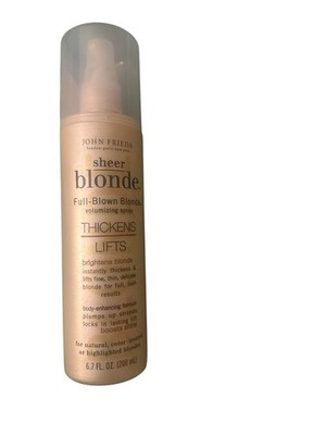 Sheer Blonde Volumizing Spray John Frieda Hair Conditioner Brightens