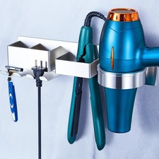 Hair Straightener Holder Wall Mounted, Blow Dryer and Curling Iron Holder, Ha...