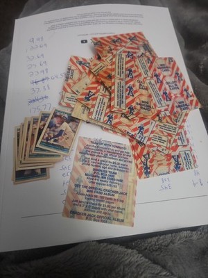 Lot of 25 - 1992 Cracker Jack Mini Card Sealed Packs And 12 Cards - Griffey!
