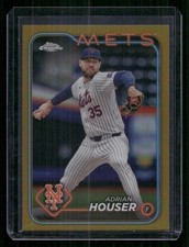 2024 Topps Chrome Update #USC58 Adrian Houser Gold Refractors #/50