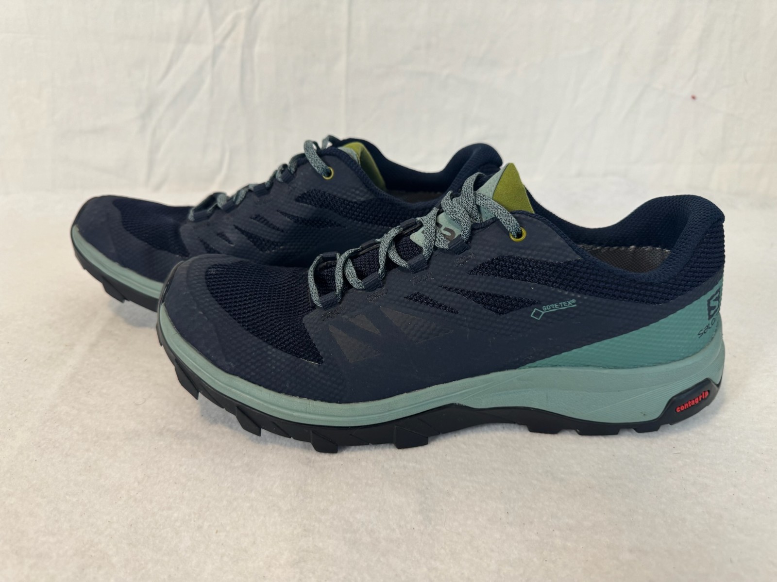 Scarpe Salomon 3D telaio escursionismo trail running EU 43 5 US M10 5 W11 Gore tex