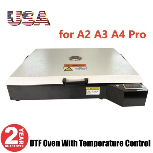 US Stock A2 A3 A4 Pro DTF Oven 16.5in x 23.4in Curing Transfer Film DTF Sheet