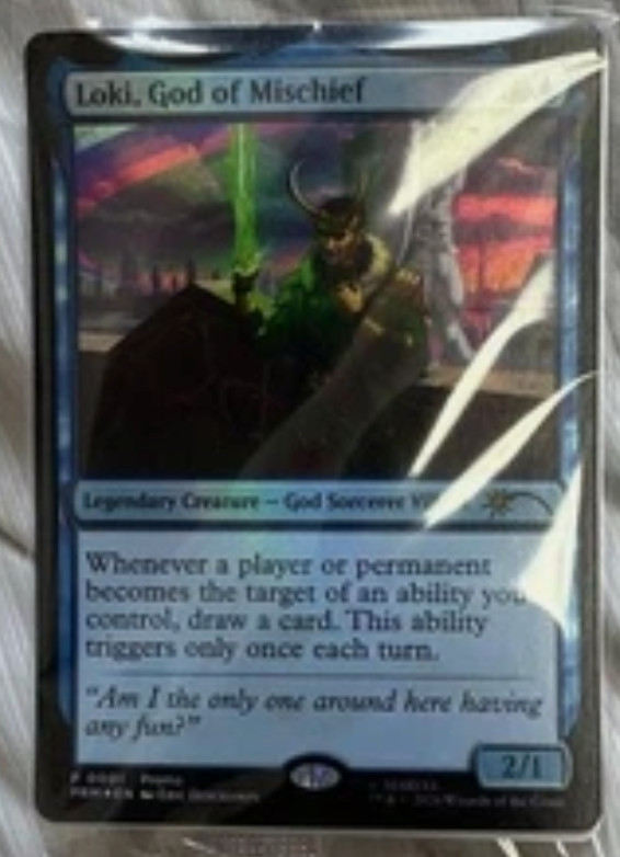 MTG Loki, God of Mischief Limited Promo FOIL MagicCon