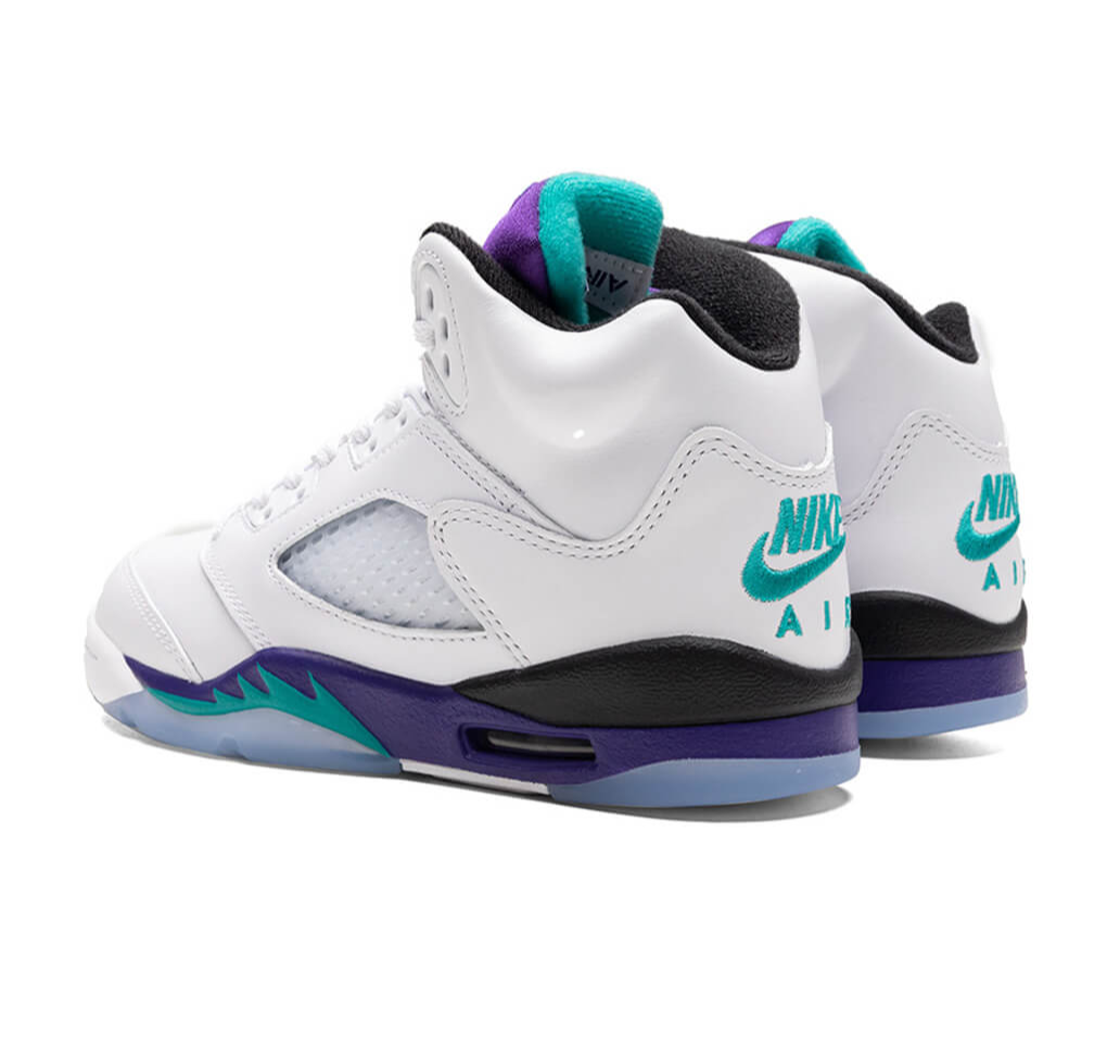 Nike Air Jordan 5 Retro Grape HQ7980-100 GS & Women's Size New | eBay