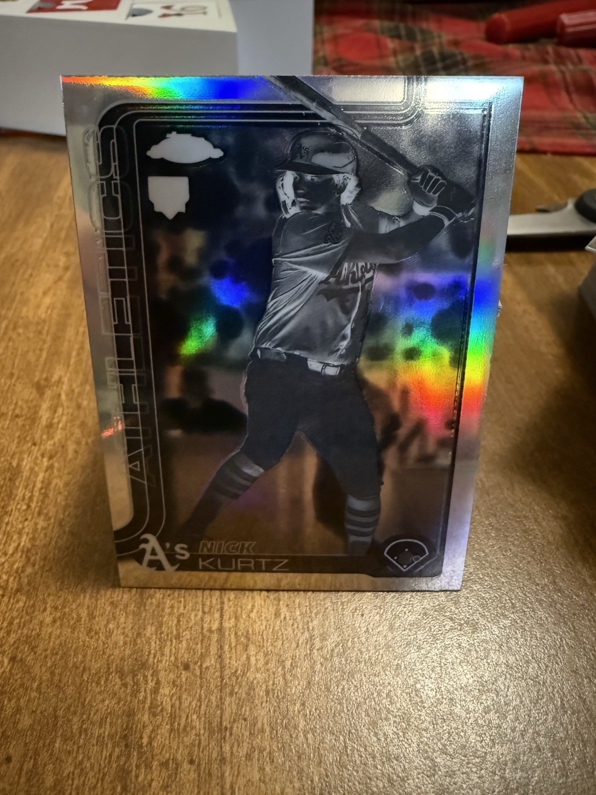 2025 Topps Chrome Update - Negative Refractors #USC178 - Nick Kurtz - Athletics